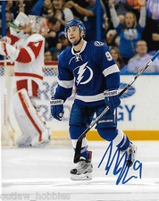 Tampa Bay Lightning Tyler Johnson Signed Autographed 8x10 Photo COA B