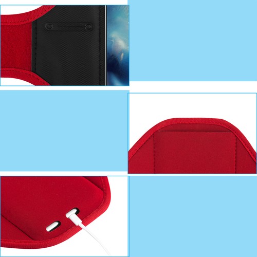 Gym Running Sports Armband Universal Case Holder For Various Smart Mobile Phones - Picture 17 of 20