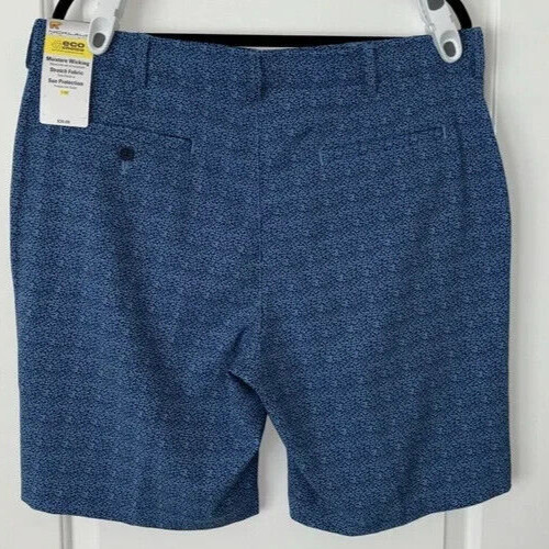 Nicklaus Eco Choice Men's Blue Peacoat Shorts 40 NWT
