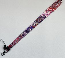 10pcs cartoon new Anime Lanyard Mobile Phone ID Card KeyChain Holder