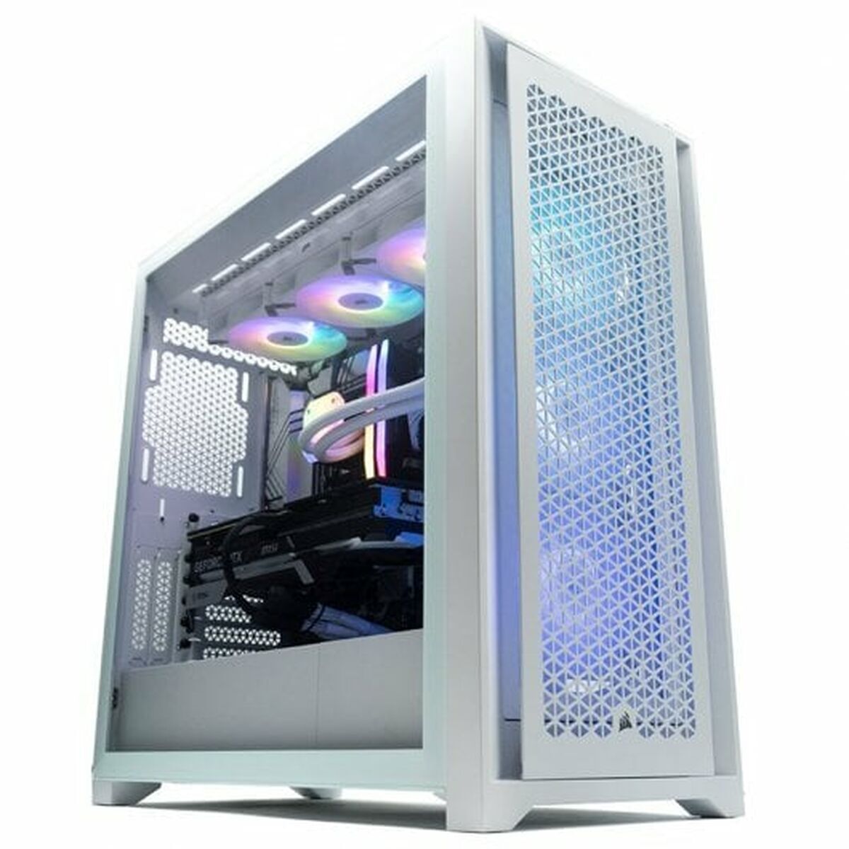 PC da Tavolo PcCom iCUE Intel Core i7-13700KF 32 GB RAM 1 TB SSD Nvidia Gefor