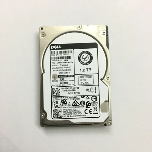 Dell 00KV02 0KV02 HUC101812CSS200 1.2TB 2.5" 10K 12Gbps SAS HDD Hard Disk - Picture 3 of 4