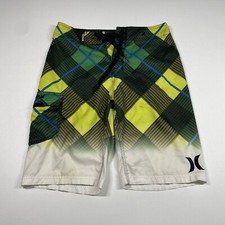 Hurley Board Shorts Men  s 28 Multicolor Patterned Performance Outdoor Surfer