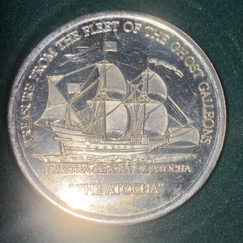 1oz Fine Silver Shipwreck-Treasure From The Atocha- Mel Fisher’s Silver - Picture 2 of 14