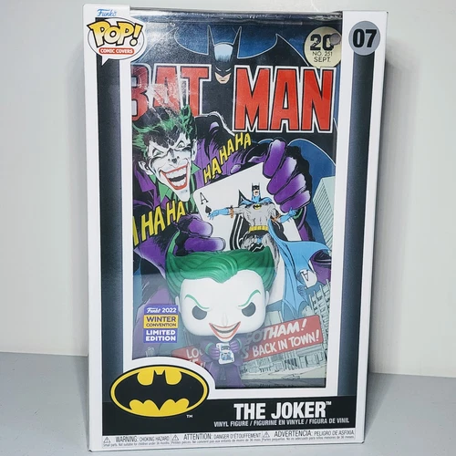 Funko Pop Comic Covers: DC - The Joker #07 Winter Convention 2022 Exclusive