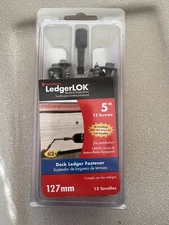 FastenMaster FMLL005-12 LedgerLOK Ledger Board Fastener, 5 Inches, 12-Count