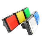 LED Arcade Buttons Square with Microswitch 51mm*51mm Push illuminated Machine D