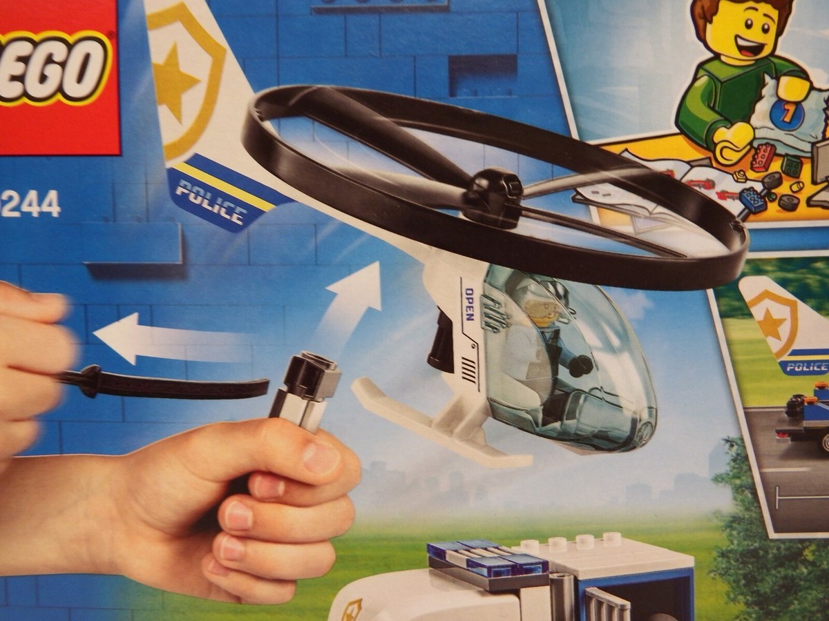 LEGO City - Model #60244 - POLICE HELICOPTER - 317 piece set - Age