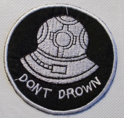 Ecusson / patch Vietnam US Navy seals - Don't drown - Photo 1/2