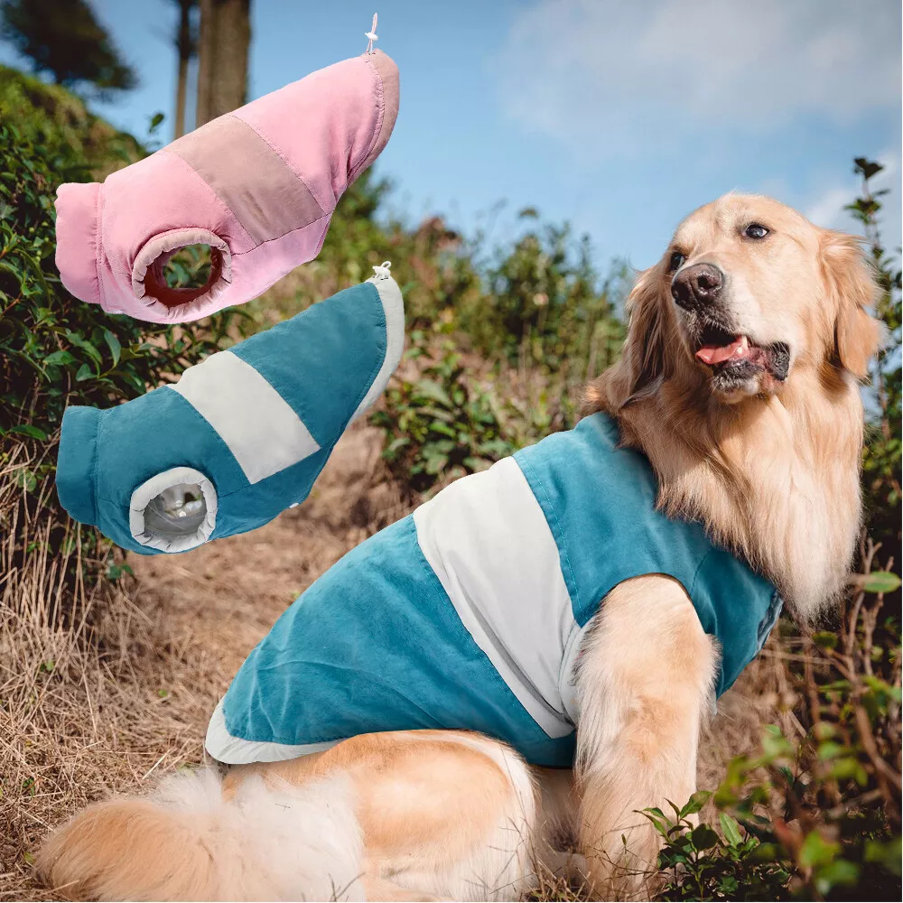 Big Dog Clothes Winter Coat for Large Dogs Warm Pet Jacket Boxer Pitbull XL 5XL