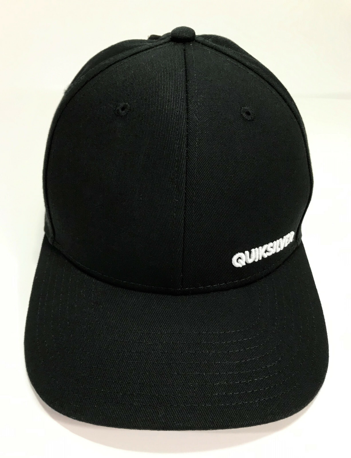 NWT QUICKSILVER Black Hat Strapback Adjustable Ba… - image 11