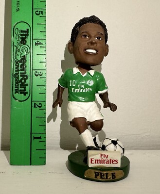 RARE New York Cosmos Pele Bobblehead NY Soccer Futbol Collectible Pelé legend
