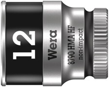 Wera 8790 HMA HF Zyklop Socket Set with 1/4" Drive 12 x 23 mm