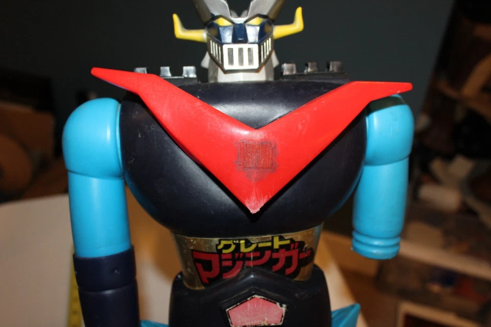 Винтажная фигурка Mazinga Mazinger Jumbo Machinder Popy 1977 Shogun Warriors 24 дюйма 1970-е - Изображение 3 из 4