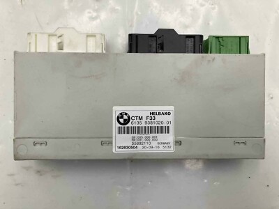2017 BMW 430I OEM CONVERTIBLE TOP CONTROL COMPUTER MODULE 61359381020 18 19