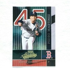2002 Playoff Absolute Memorabilia #21 Pedro Martinez Boston Red Sox