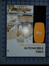 Mid 1960s RMA Rubber Manufactures Association Tires Brochure