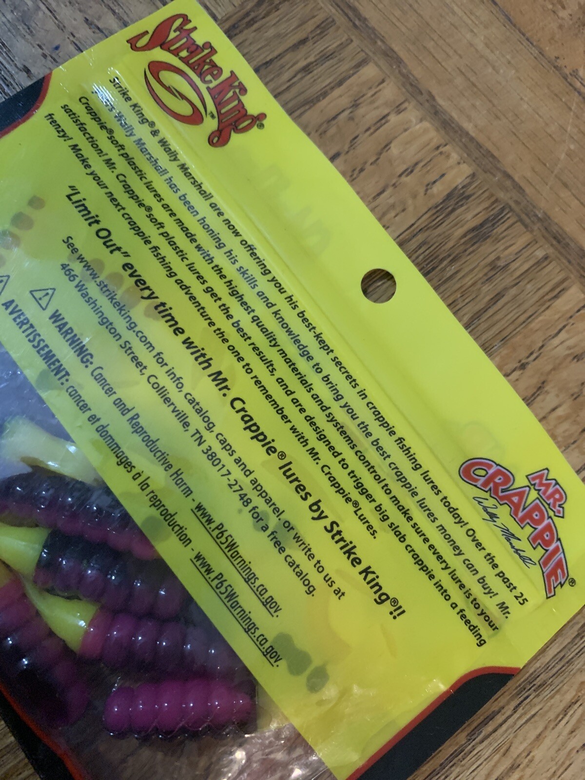 Mr. Crappie Strike King 2” Slabalicious Popsicle-BRAND NEW-SHIPS SAME BUS DAY - Image 5