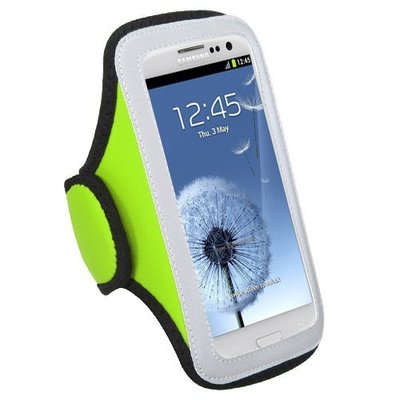 Green Sports Universal Armband Pouch Case Dell Venue GSM Phone 3G