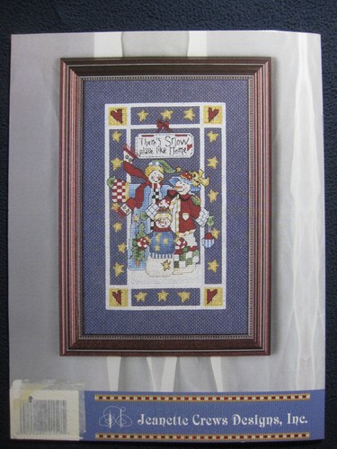 There's No Business Like Snow Business Cross Stitch - Picture 4 of 4
