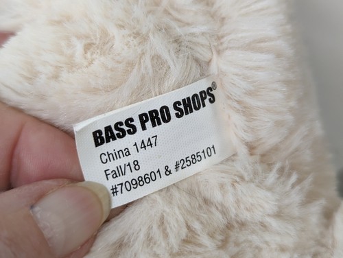 Peluche cane Bass Pro Shop Tan cucciolo 14 pollici autunno 2018 peluche giocattolo - Foto 7 di 12