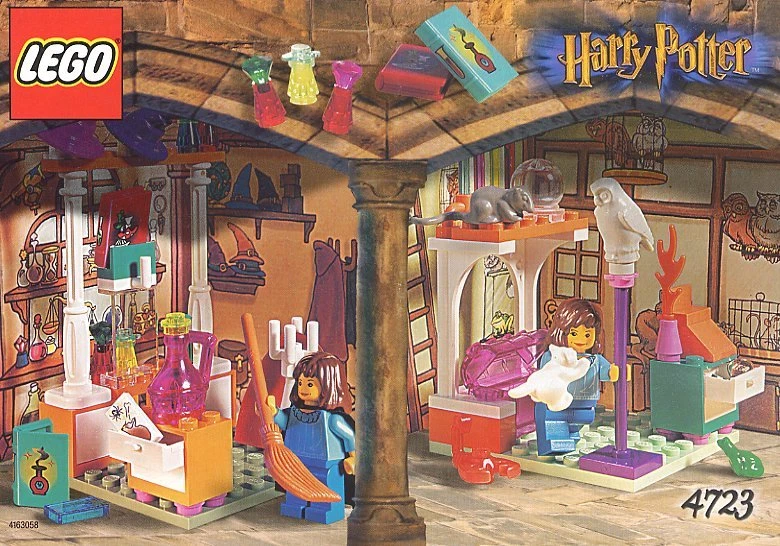 Instructions for LEGO 4723 HARRY POTTER Diagon Alley Shops