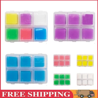 DIY Diamond Painting Glue Clay 2x2cm 30pcs Glue Clay Wax Tool Set 6 Colors