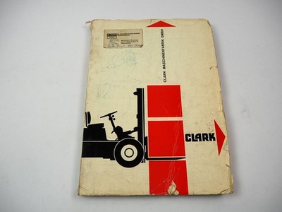 Clark DC 70 80 Forklift Parts List Parts List 1966