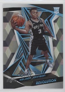 2019-20 Panini Revolution Rookies Cubic /50 Keldon Johnson #127 Rookie RC