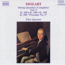 Image of Wolfgang Amadeus Mozart STRING QUARTETS - Wolfgang Amadeus Mozart (CD) Album