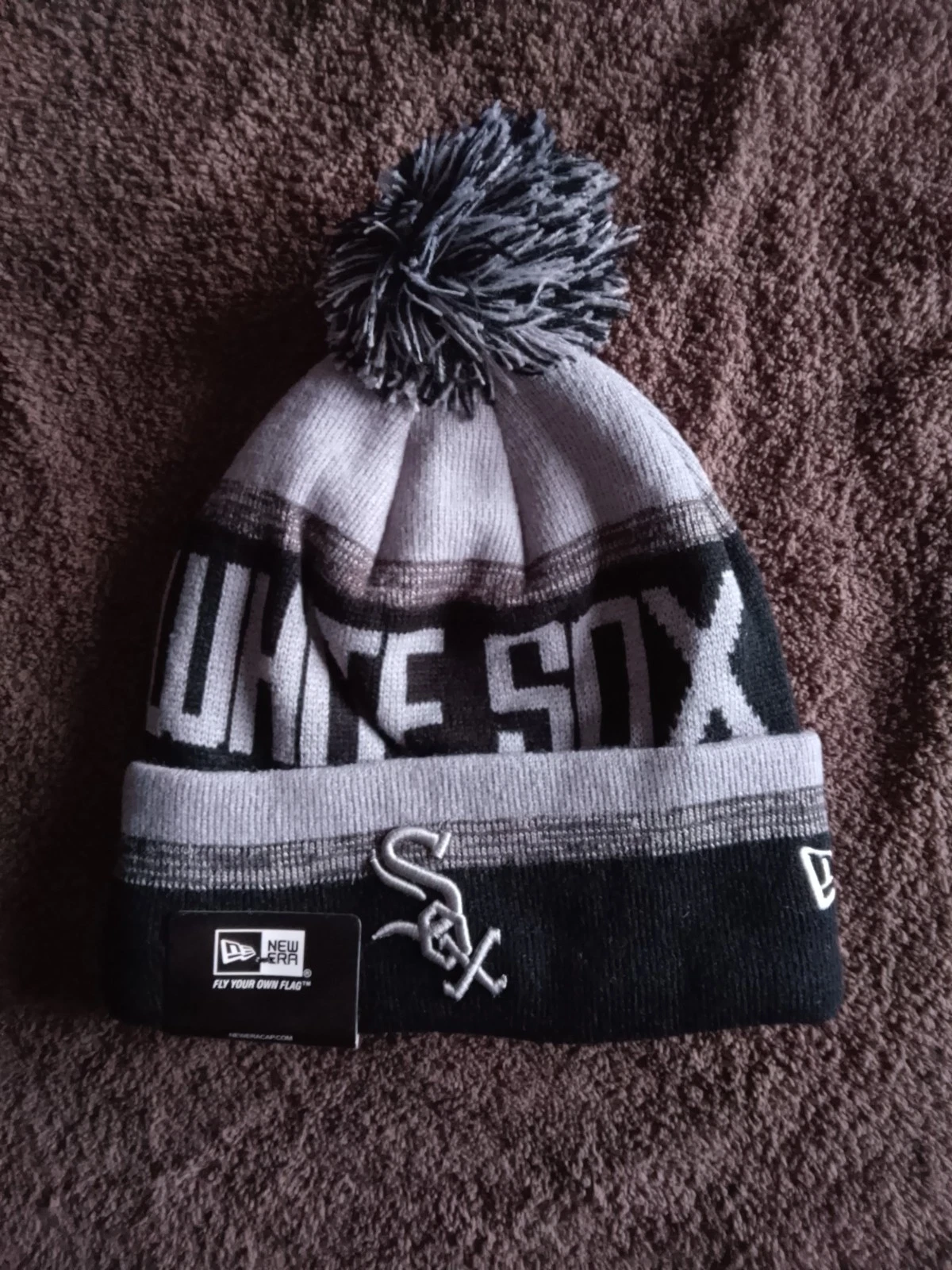 Chicago White Sox MLB Bobble Hat Multicoloured. New With Tag Still On