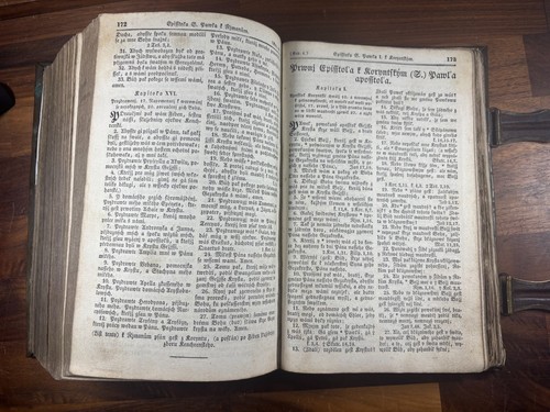 Original Metal Work Czech Catholic Bible 1840 - Picture 18 of 18