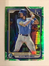2024 Bowman Chrome Prospects Blake Mitchell #BCP-117 Lunar Glow Refractor (RC)