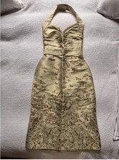 Alexander McQueen Cocktail Dress New with Tags Pre-season 2007 Collection IT 38