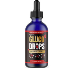 Gluco Drops - Advanced Formula For Blood  Heart Health Liquid - 60ML