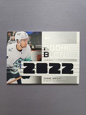 2022-23 UD SP Game Used Shane Wright Rookie Blends Jersey /150 - Kraken
