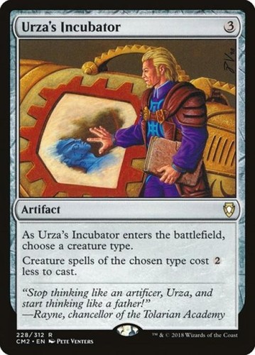 Urza's Incubator 228/312 Commander Anthology Volume II Rare