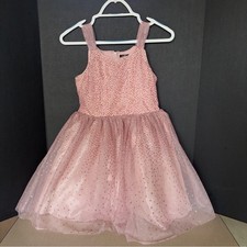 PINK  VIOLET GIRLS HOLIDAY PARTY DRESS LINED SIZE 12