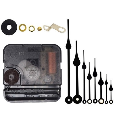 TIKROUND Include Hands Quartz DIY 12888 Wall thread length 13/64 inch, Black