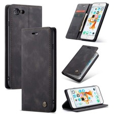 CaseMe-013 Multifunctional Retro Frosted Horizontal Flip Leather Case for iPhone