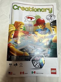 Lego 3844 Creationary Game Set with Original Box