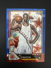 2025 Topps Chrome McDonald's All American Aj Dybantsa blue 60/75
