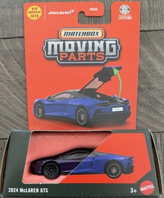 Matchbox 2026 Moving Parts 2024 McLAREN GTS #08/50 Volcano Blue 1st Edition