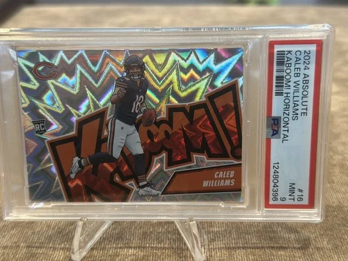 Panini 2024 Kaboom! Horizontal #16 Caleb Williams Rookie PSA 9