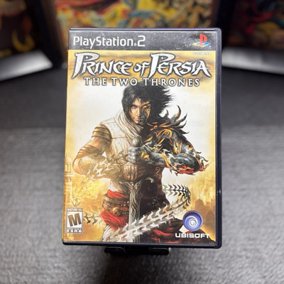 Ubisoft Prince of Persia Two Thrones PS2 NTSC-U/C M w/ Manual 2005 CIB, Tested!