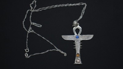 Unique Ancient Egyptian Antiquities Pendant of Ankh Key Pharaonic Artifact BC