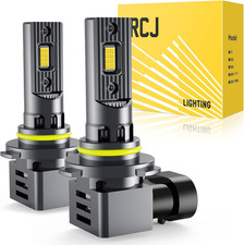 9006 / HB4 LED Fog Light Bulbs 6000K Cool White 100W   2 Pack