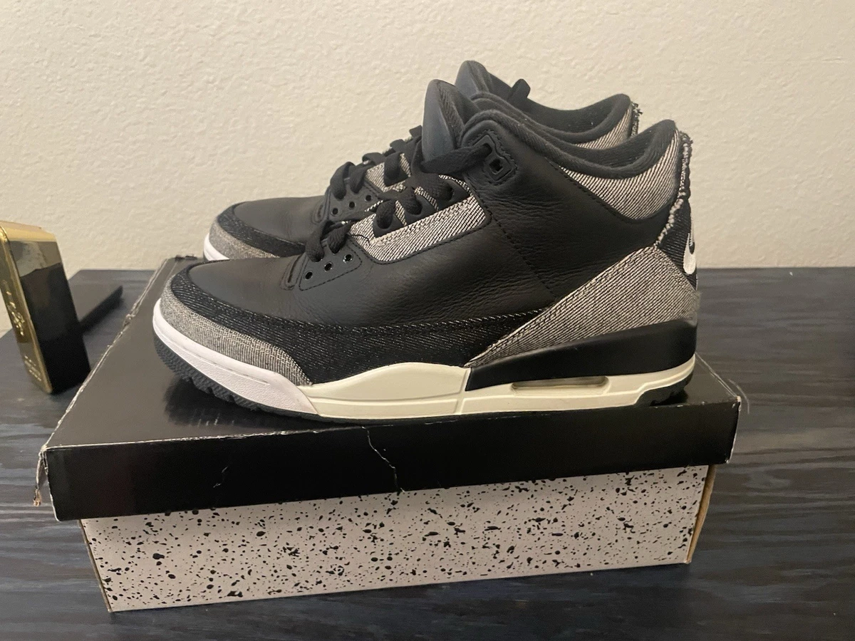 Levi's x Air Jordan 3 Retro SP Black Denim for Sale | Authenticity Levi's x Air Jordan 3 Retro SP Black Denim for Sale | Authenticity