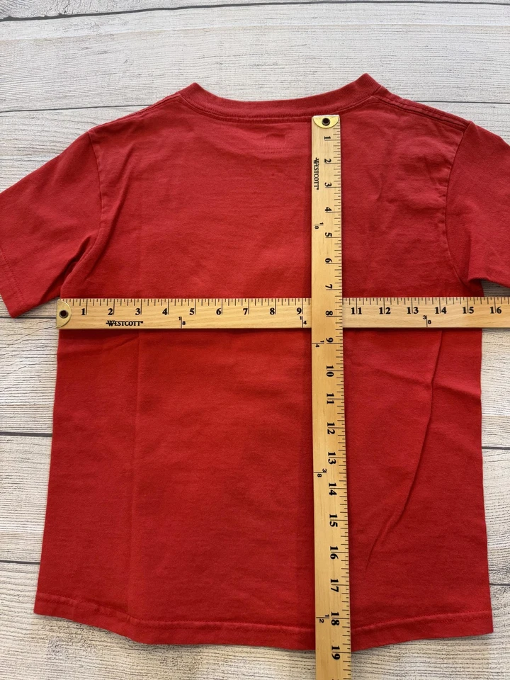 Camisa Philadelphia Phillies Juvenil Pequeña Roja 2008 NLCS Campeones MLB Béisbol Foto 4 de 4