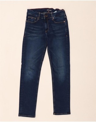 Tommy Hilfiger Jungen Skinny Jeans 11-12 Jahre W28 L27 blau Baumwolle DC05